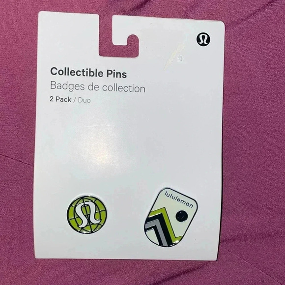 Lululemon 🍋 Collectible Pins - Picture 1 of 3